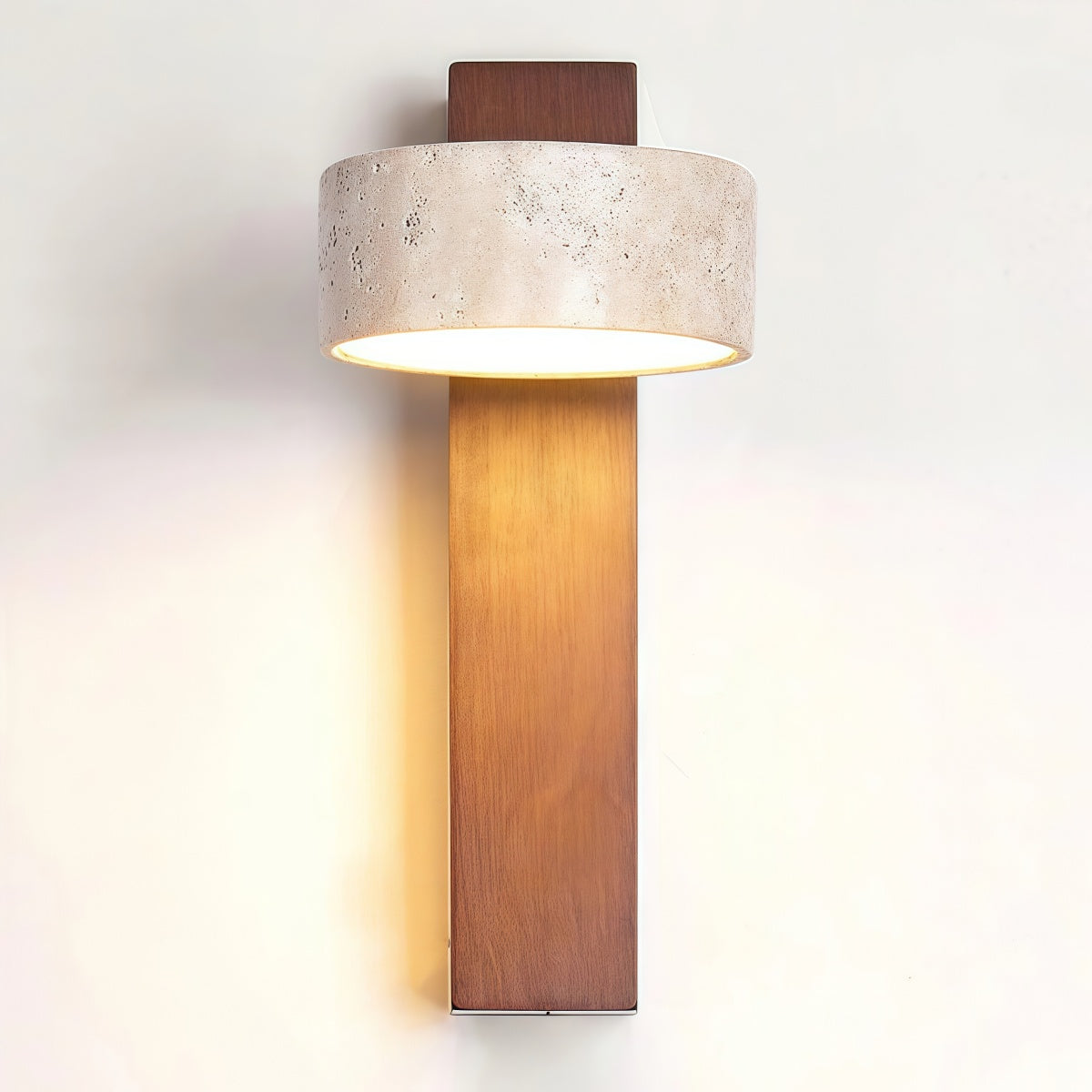Nordic Travertine Rotatable Wall Lamp